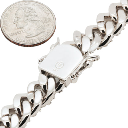 12mm Cuban Link Chain 24"