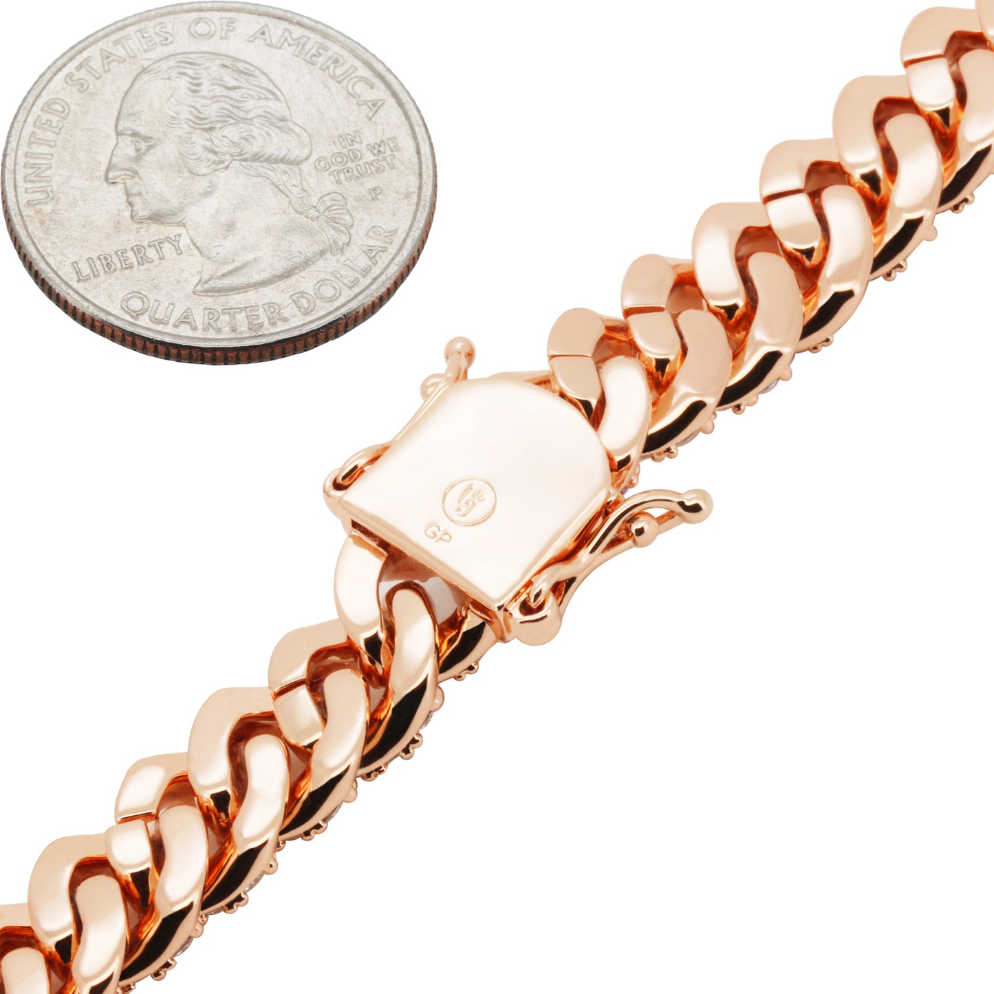 10mm Cuban Link Chain 20"