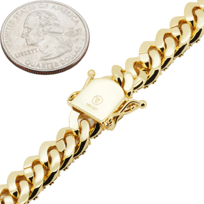 10mm Cuban Link Bracelet 8"