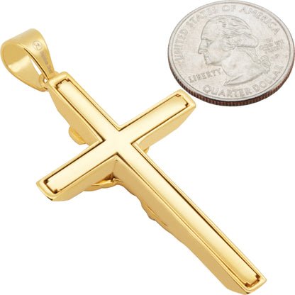 Crucifix Cross Pendant L