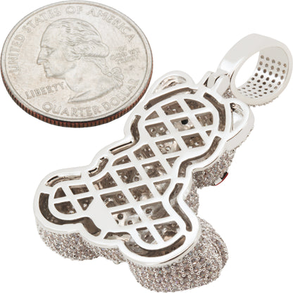 Teddy Bear Money Bag Pendant