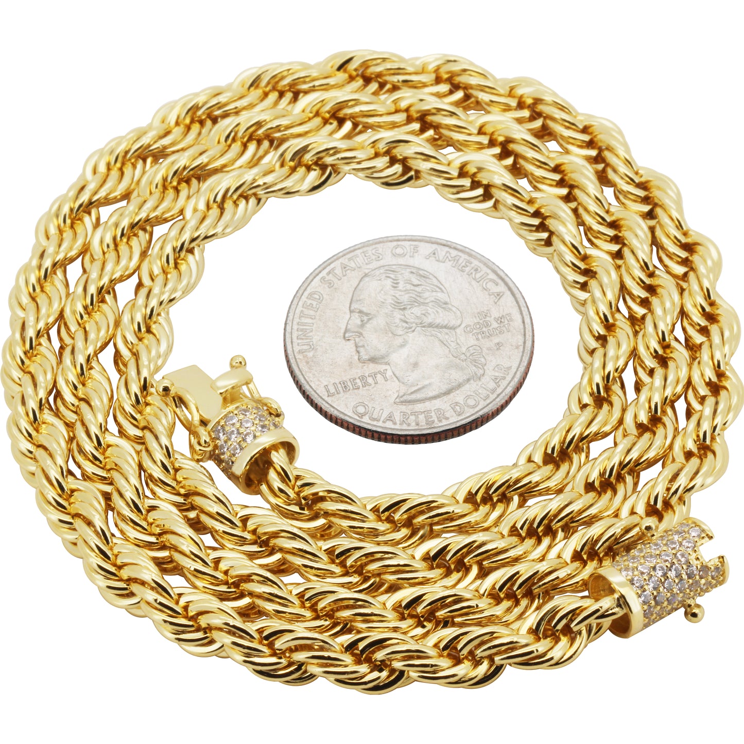 6mm Rope Chain 30"