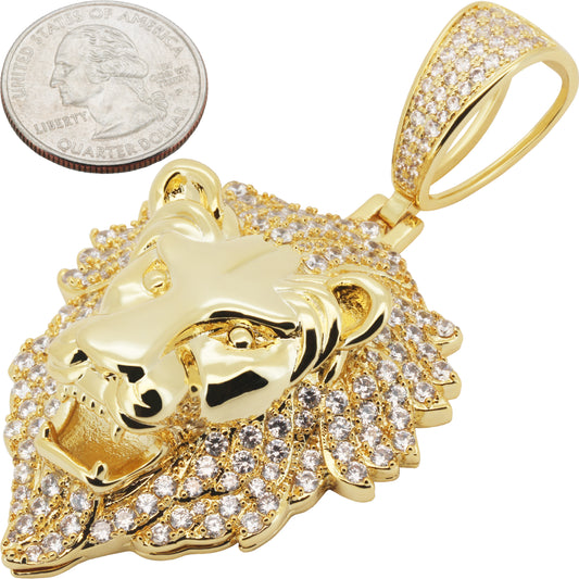 Lion Head Pendant