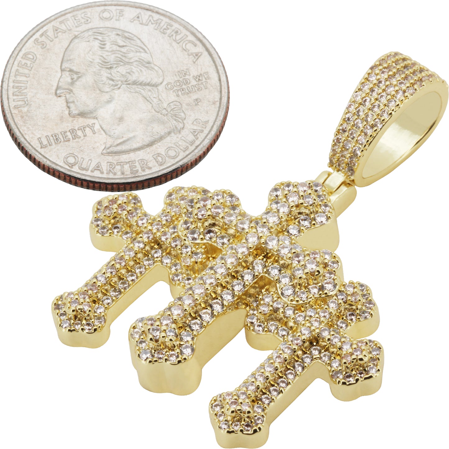 Triple Cross Pendant