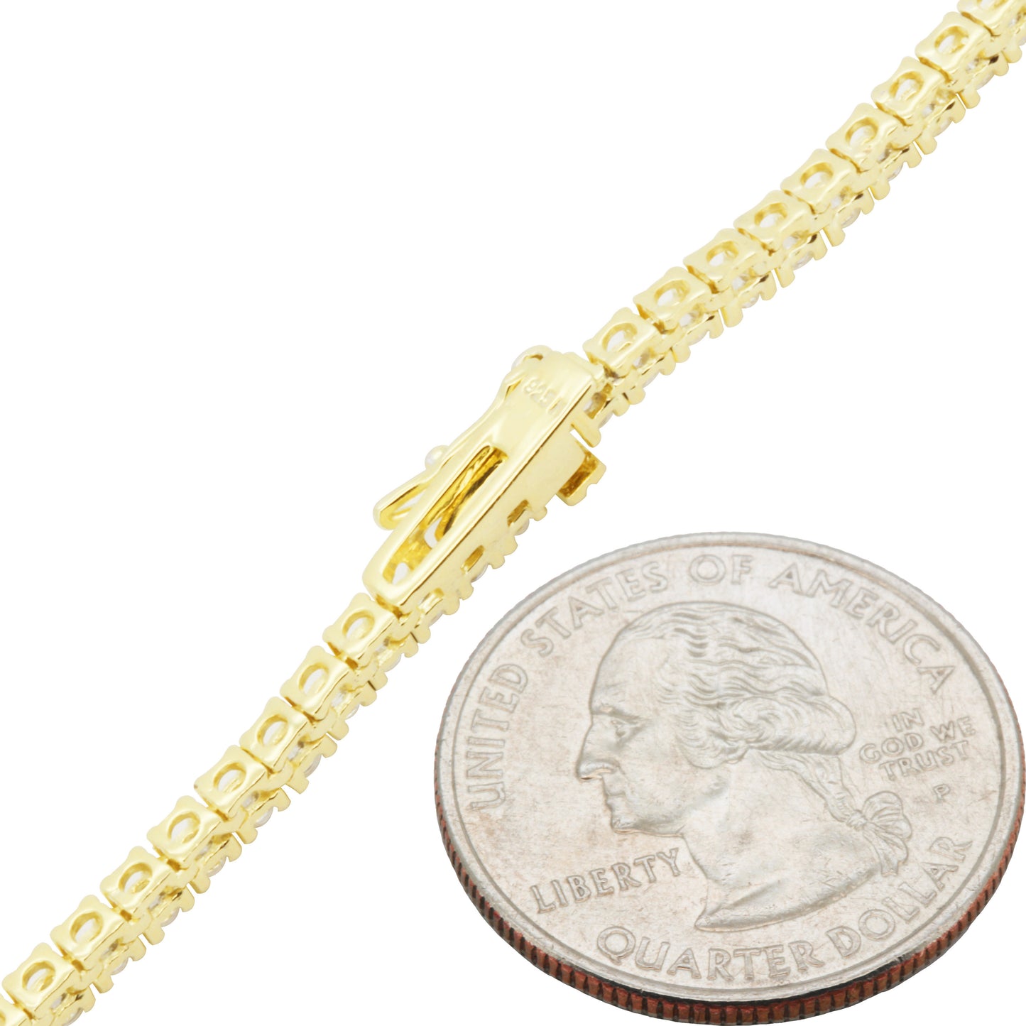 2mm Tennis Chain 16"