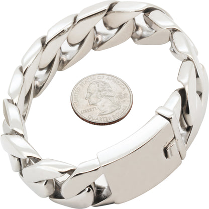 Miami Cuban Link Bracelet (316L Stainless Steel)