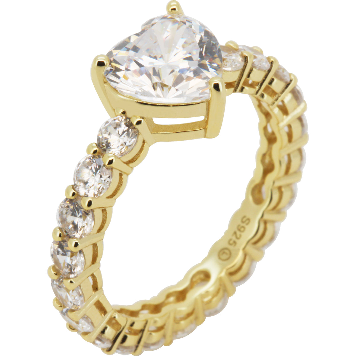 Heart Engagement Ring Size 6