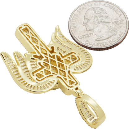 Jesus Angel Wing Cross Pendant