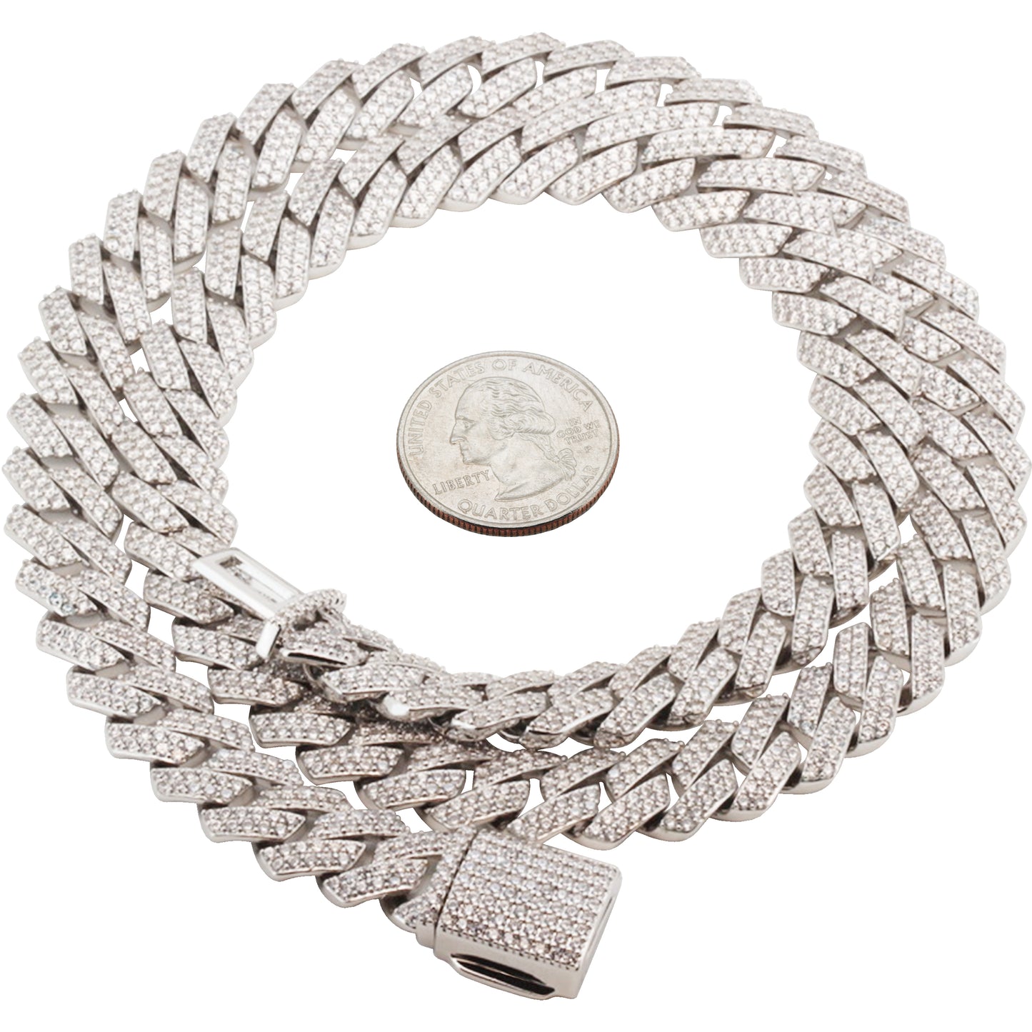 12mm Cuban Link Chain 20"