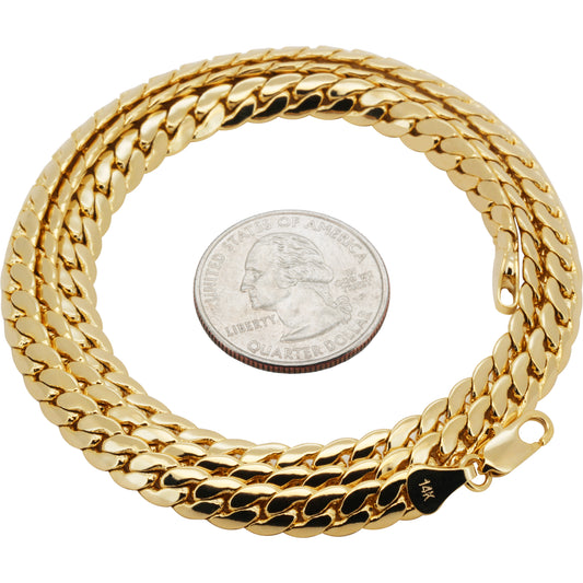 6mm Miami Cuban Link Chain 24"