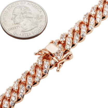 10mm Cuban Link Bracelet 8"