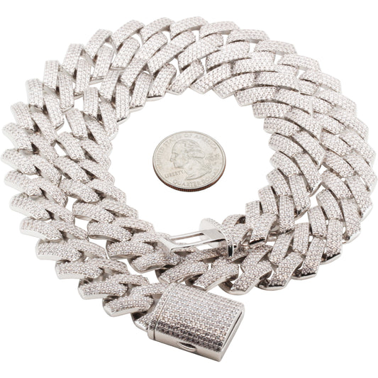 18mm Cuban Link Chain 24"