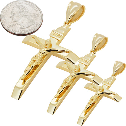Crucifix Cross Pendant L