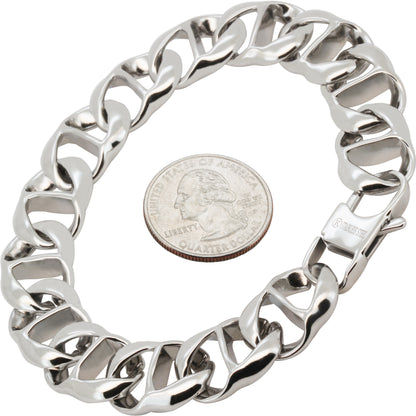 14mm Mariner Bracelet 9”