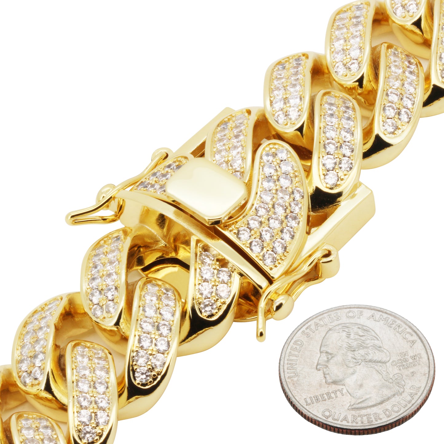 Miami Cuban Link Chain (Brass)