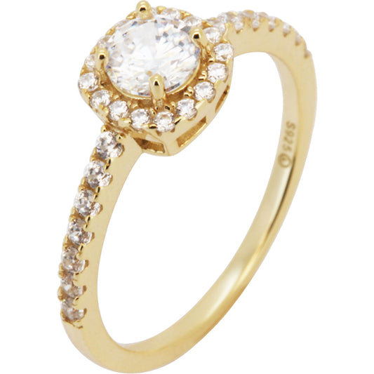 Cushion Halo Engagement Ring Size 6