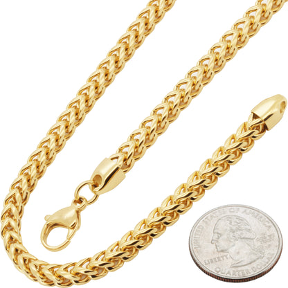 5mm Smooth Franco Chain 24"