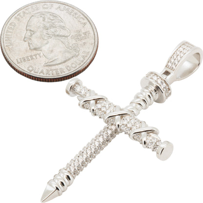 Nail Cross Pendant
