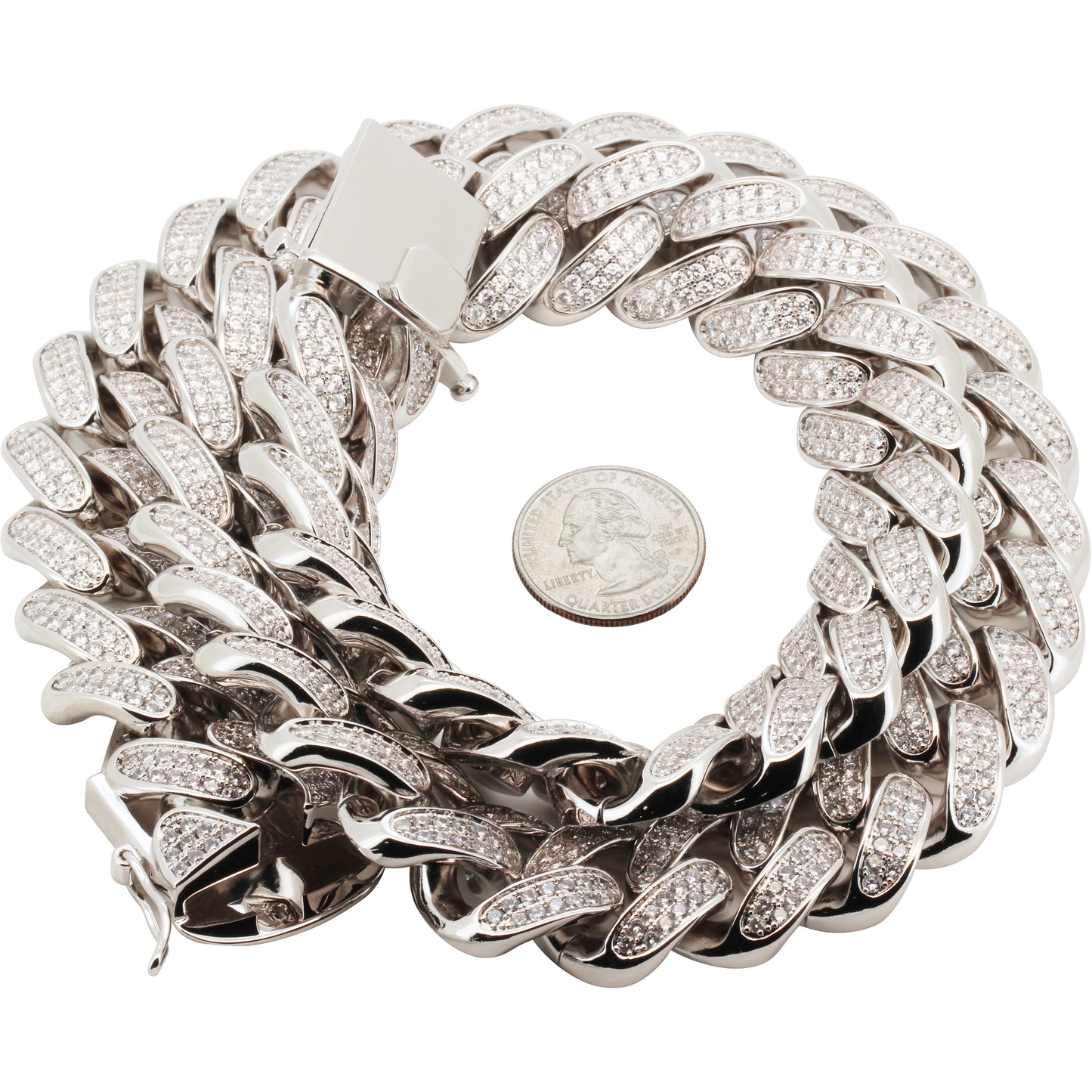 24mm Cuban Link Chain 30"