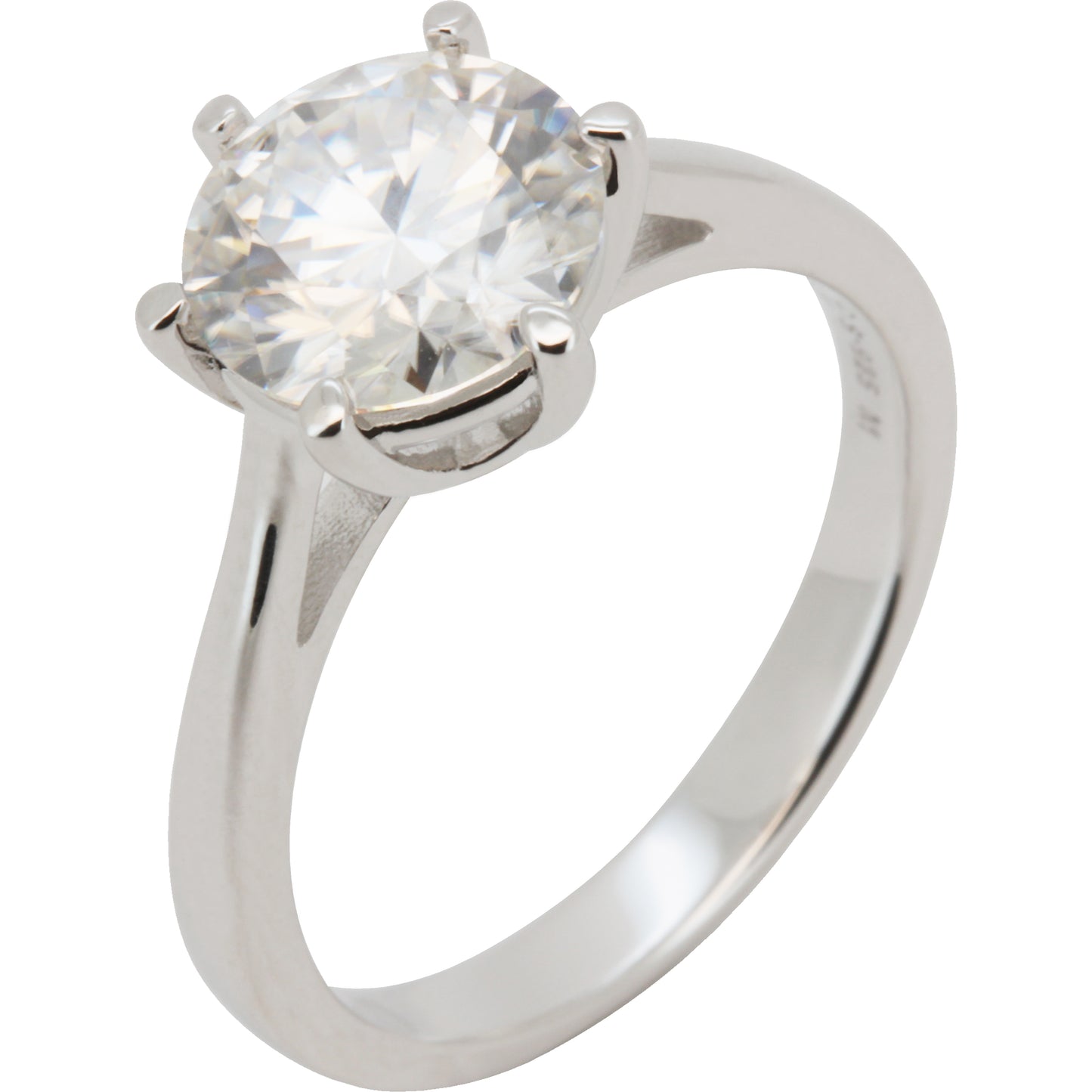 3ct Moissanite Engagement Ring Size 8