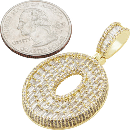 Bubble Letter O Pendant