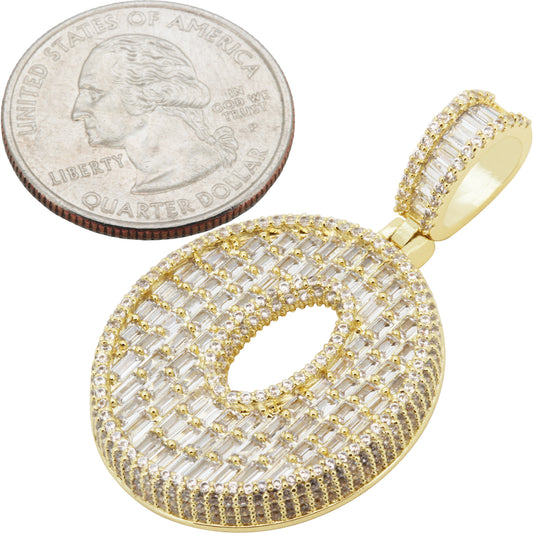 Bubble Letter O Pendant