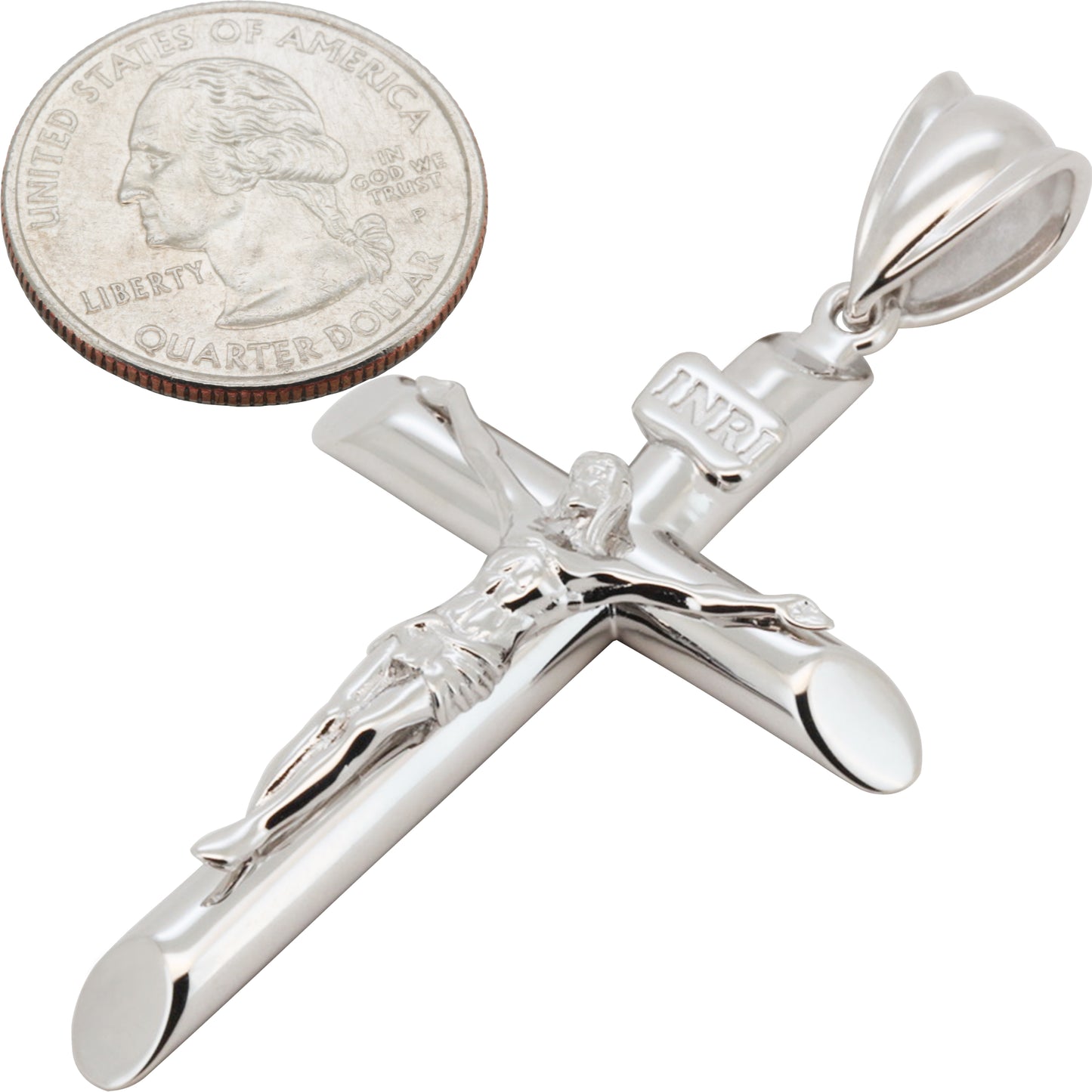 Crucifix Cross Pendant L