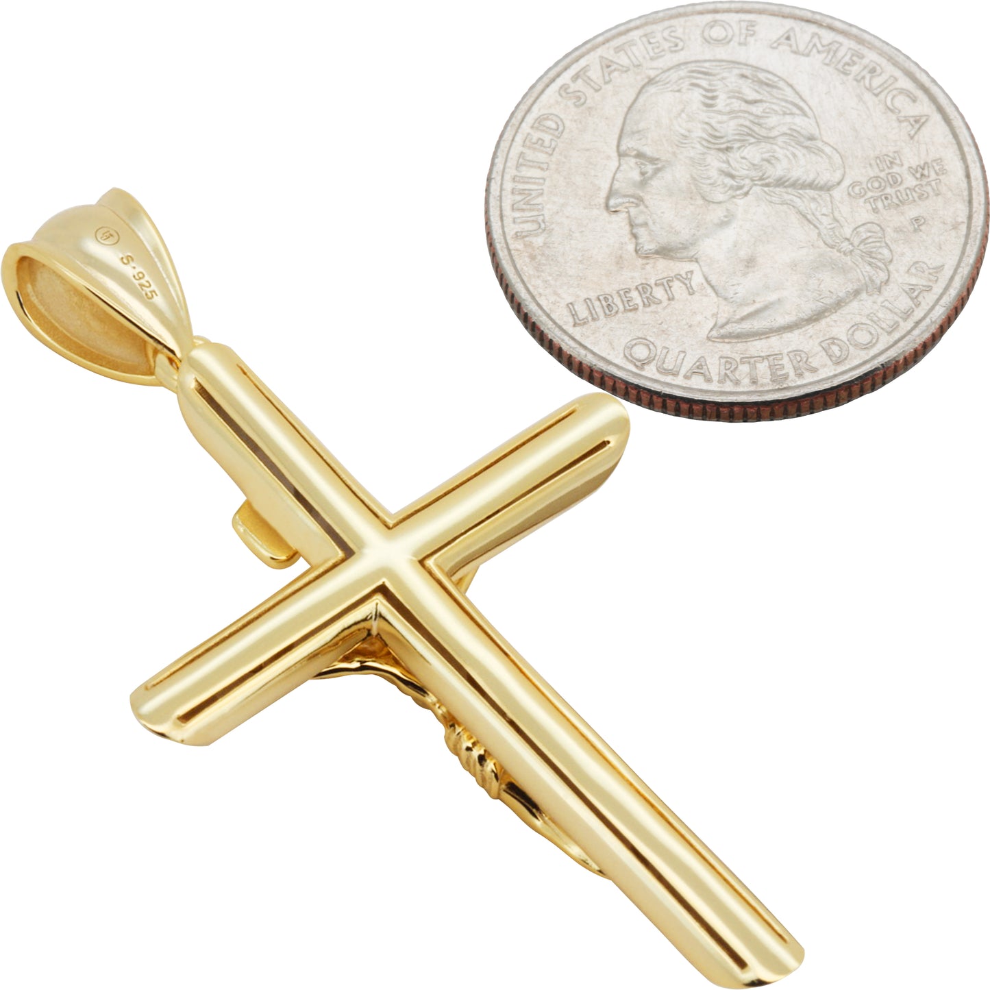 Crucifix Cross Pendant M
