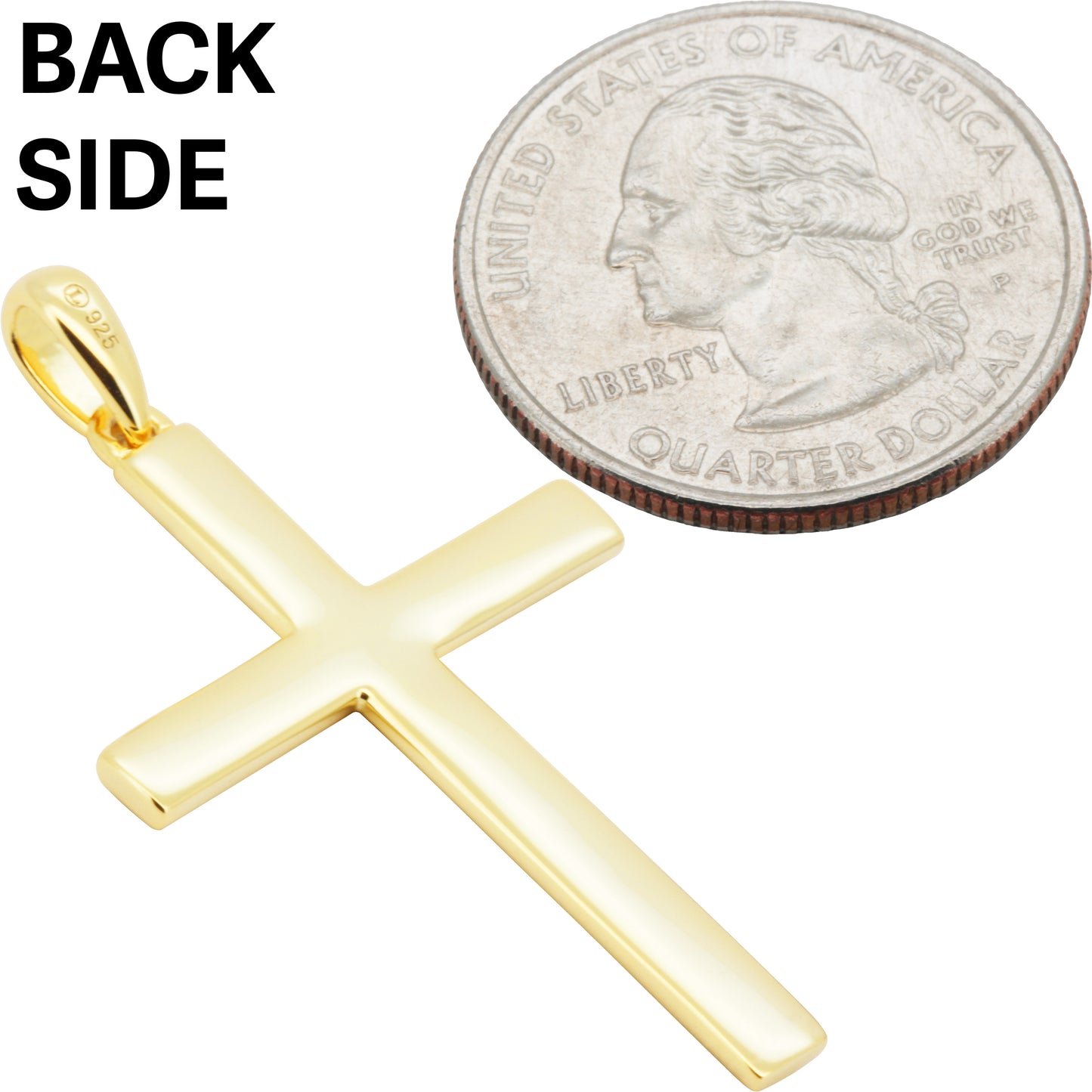 Cross Pendant (925 Sterling Silver)