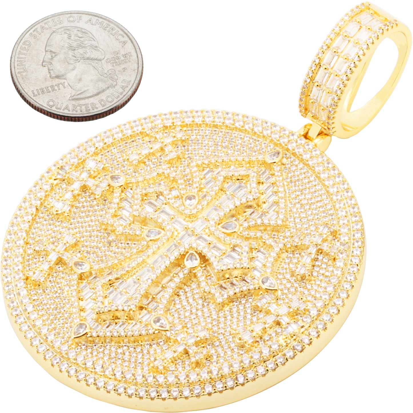 Cross Circle Pendant