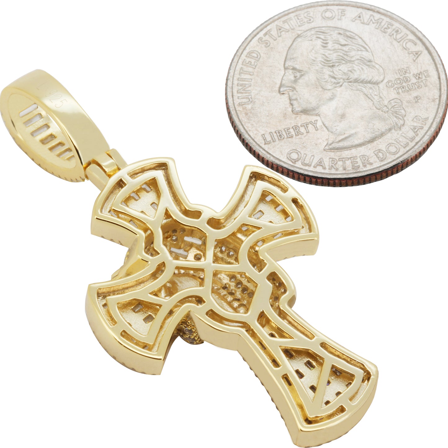 Jesus Face Cross Pendant