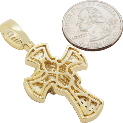 Jesus Face Cross Pendant