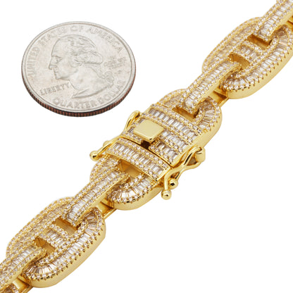 15mm Mariner Bracelet 9"