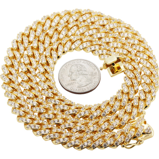 10mm Cuban Link Chain 20"