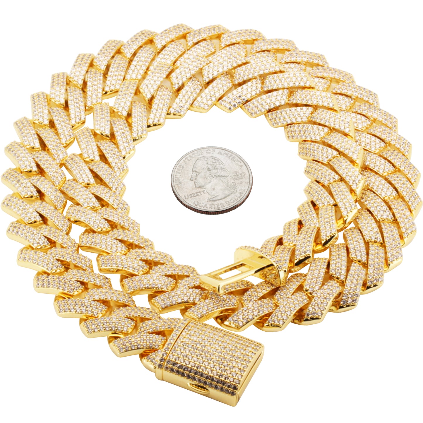 18mm Cuban Link Chain 24"