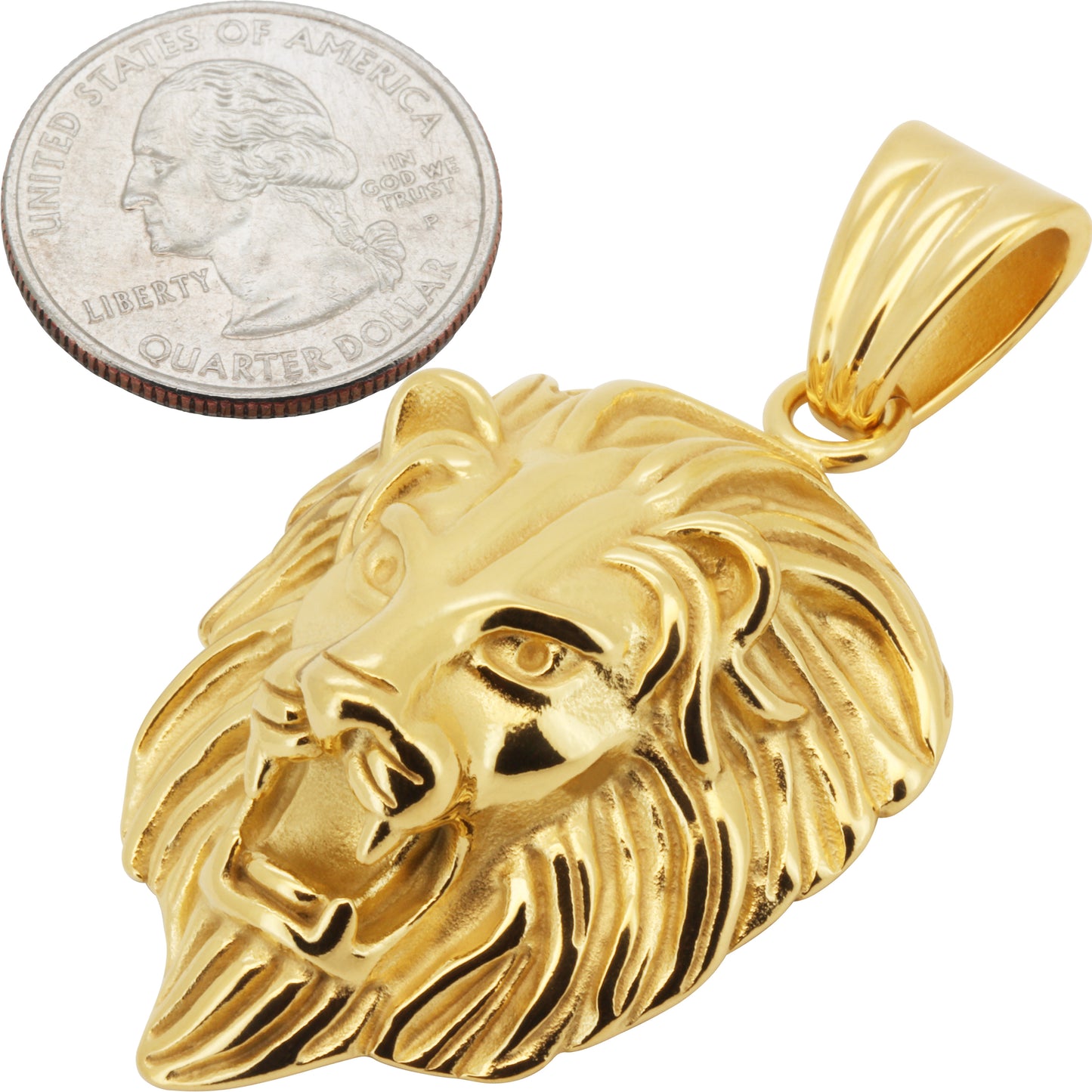 Lion Head Pendant