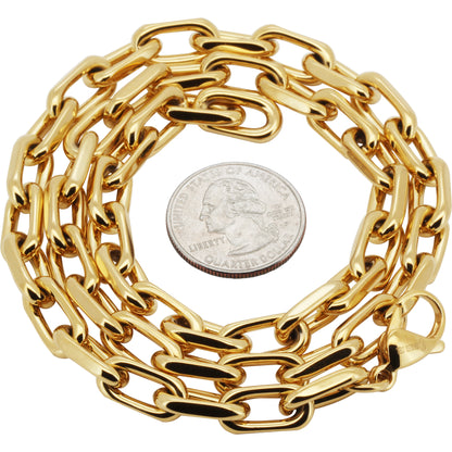 8mm Cable Link Chain 22"