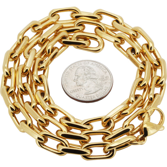 8mm Cable Link Chain 22"