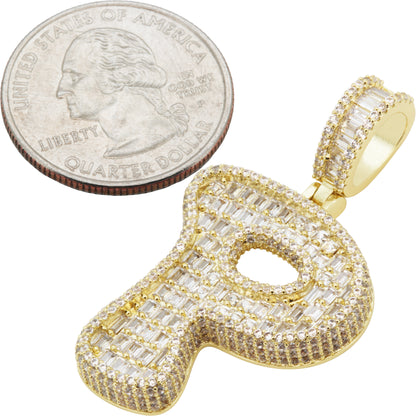 Bubble Letter P Pendant