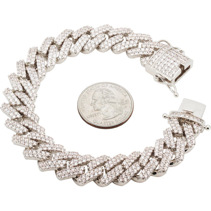 14mm Cuban Link Bracelet 8.5"