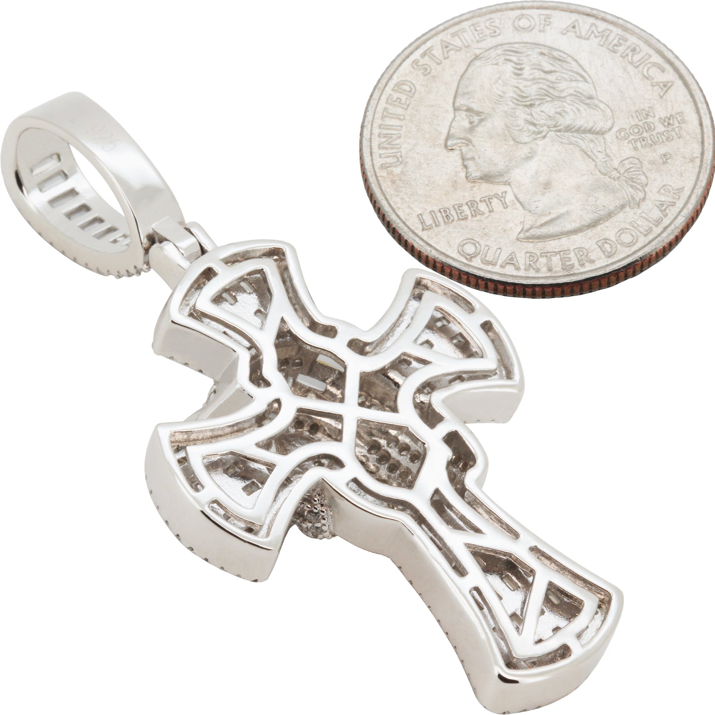 Jesus Face Cross Pendant
