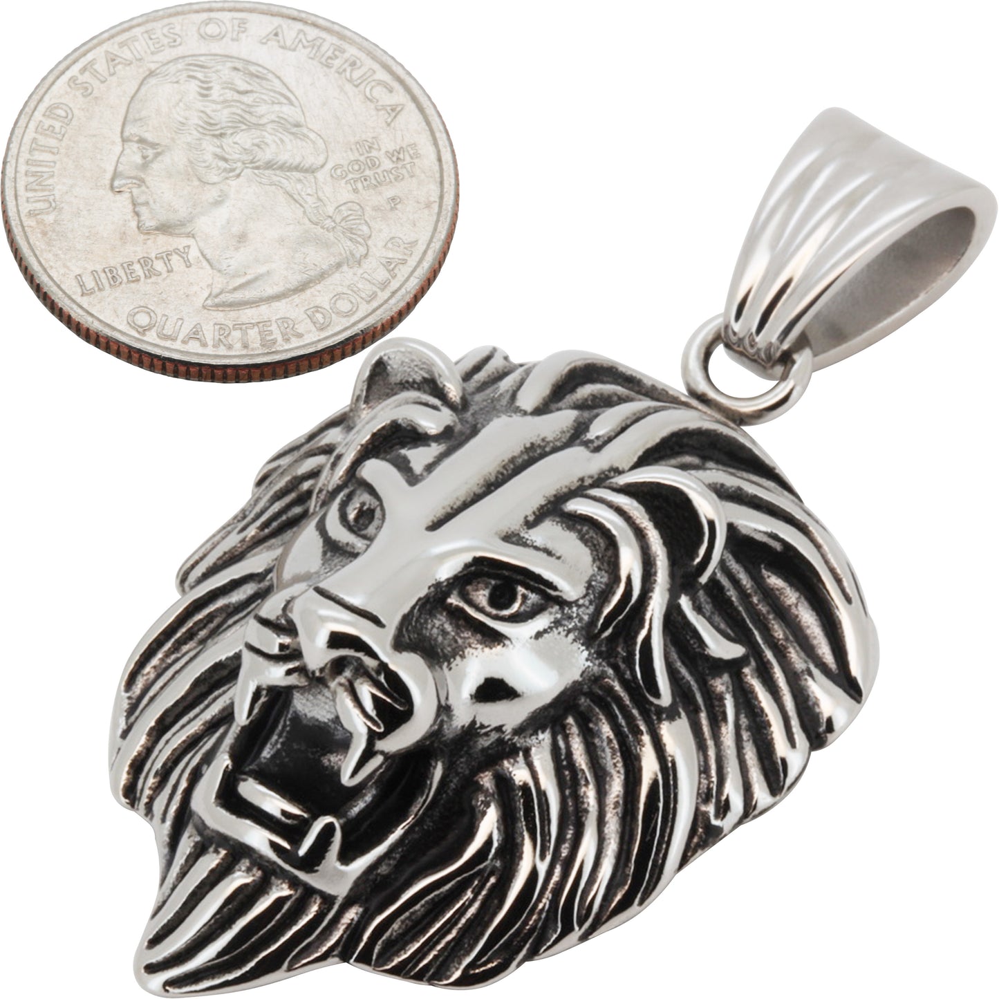 Lion Head Pendant
