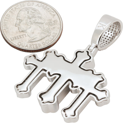 Triple Cross Pendant