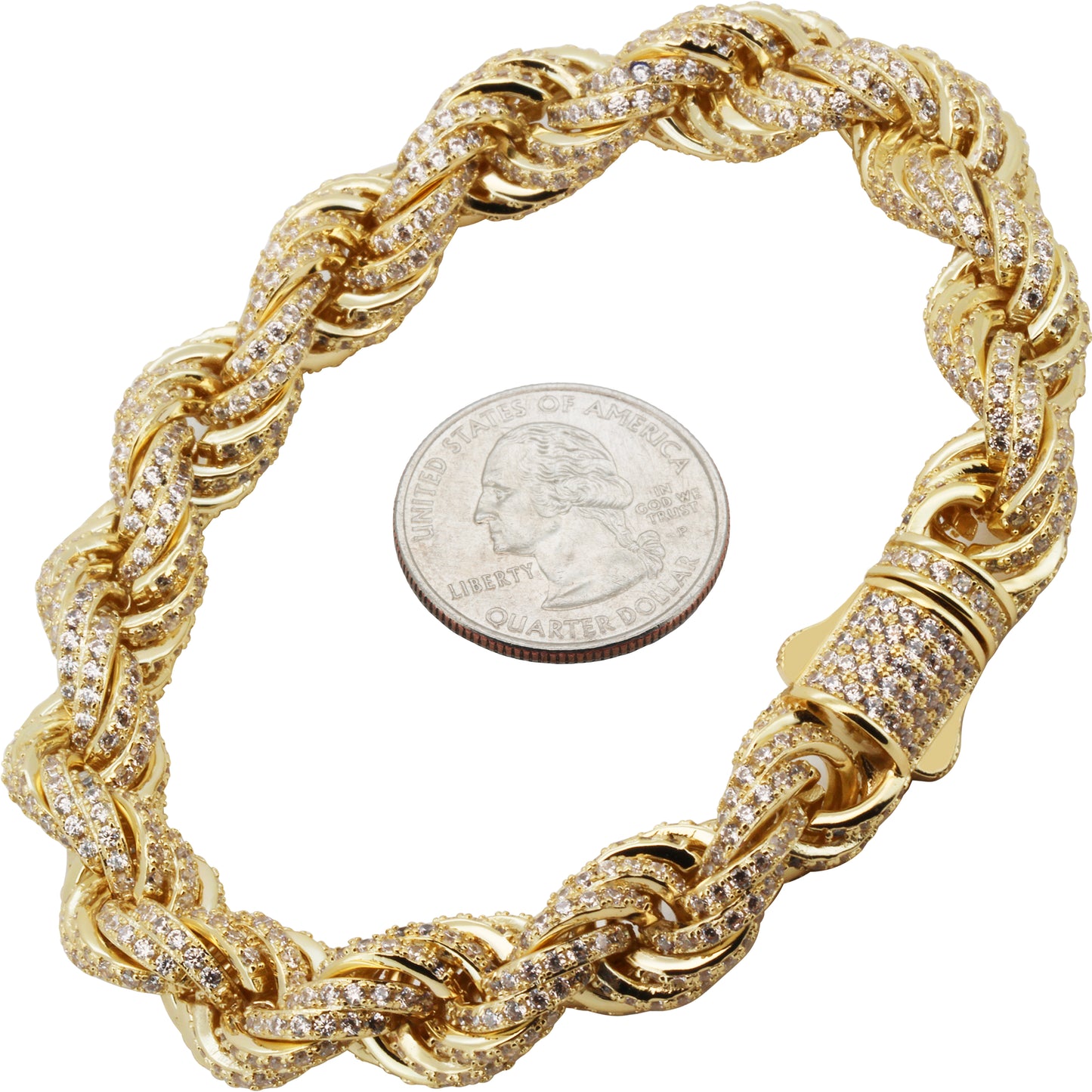 12mm Rope Bracelet 7.5"