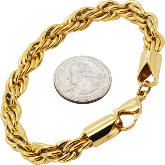 9mm Rope Bracelet 8.5"