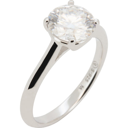 2ct Moissanite Engagement Ring Size 7