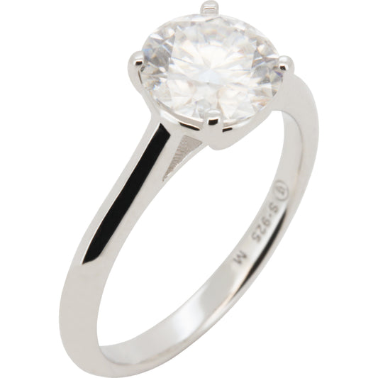 2ct Moissanite Engagement Ring Size 7