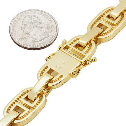 15mm Mariner Bracelet 9"