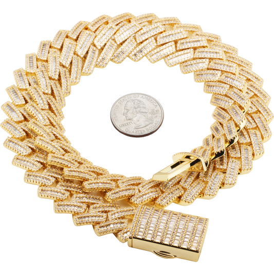 18mm Cuban Link Chain 20"