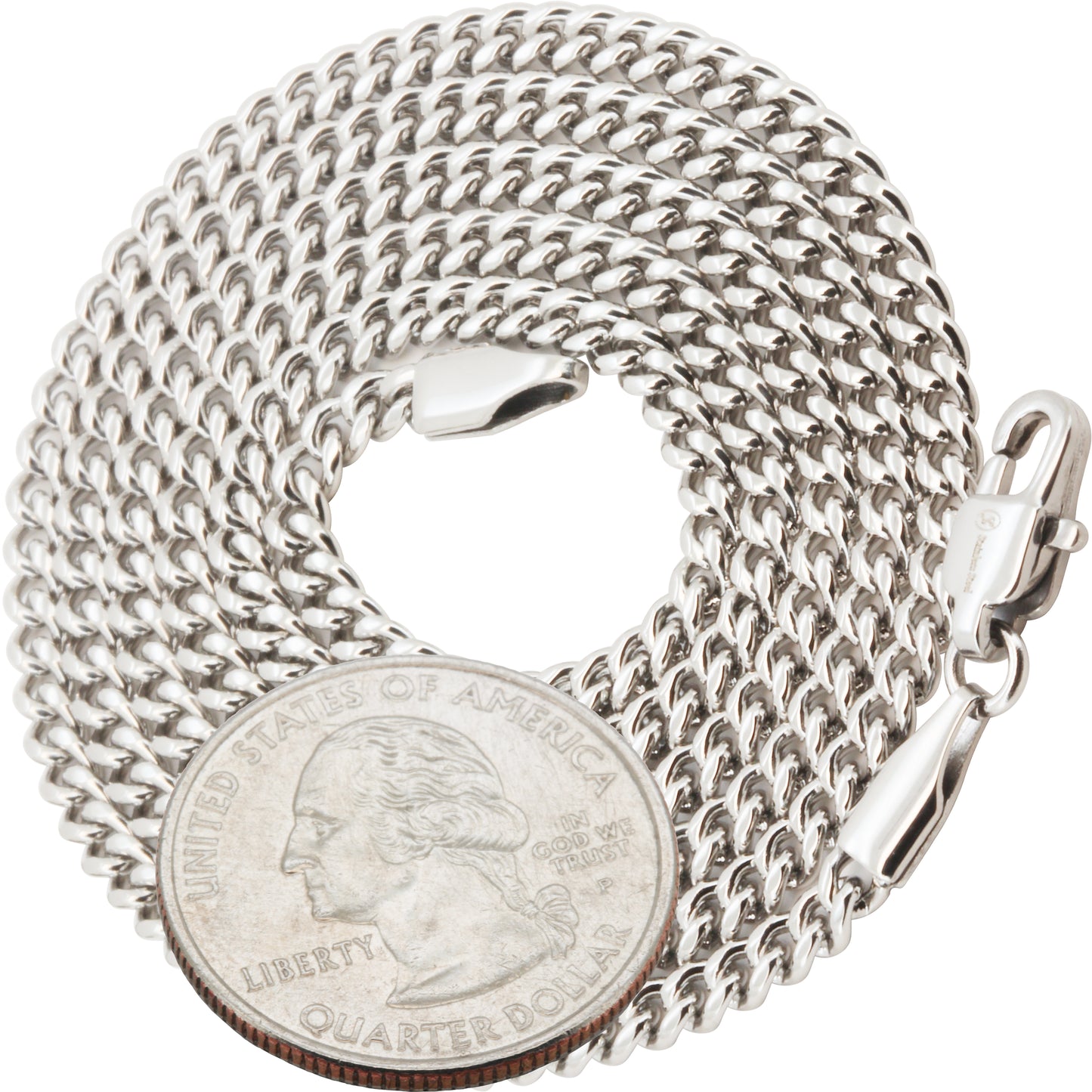 3mm Miami Cuban Link Chain 18"